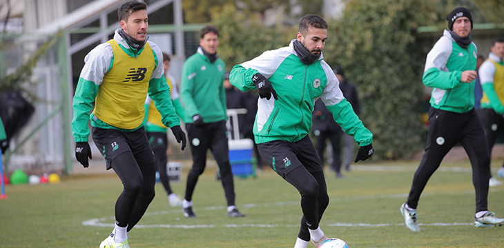 Alanyaspor maçı hazırlıklarına devam ediyoruz