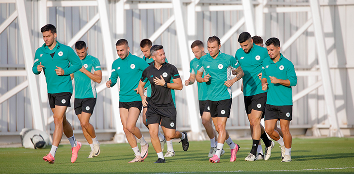 Beşiktaş maçı hazırlıklarına başladık