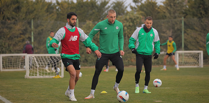 Rizespor maçı hazırlıklarına devam ediyoruz