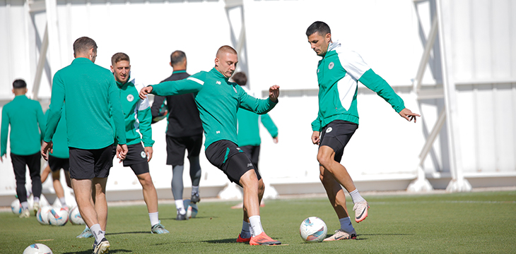 Beşiktaş maçı hazırlıklarını tamamladık