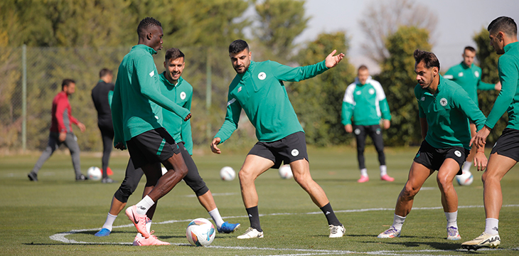 Gaziantep FK maçı hazırlıklarına devam ediyoruz