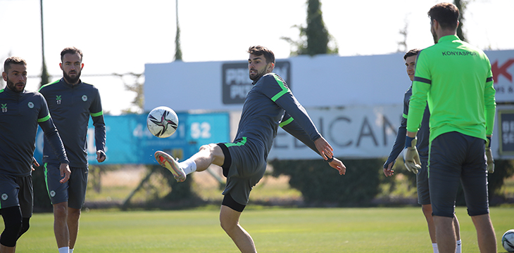 İttifak Holding Konyaspor’umuzda Fenerbahçe hazırlıkları devam ediyor