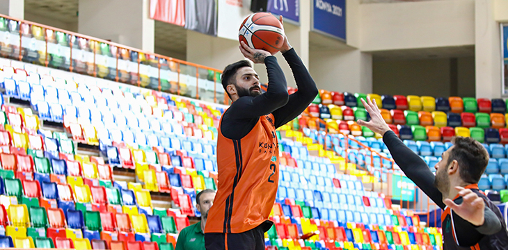 Gaziantep Basketbol maçı hazırlıklarımız sürüyor