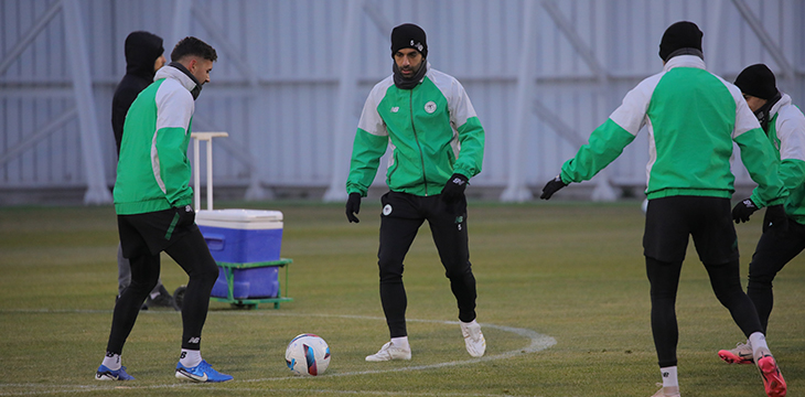 Karacabey Belediye Spor maçı hazırlıklarını tamamladık