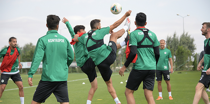 Konyaspor’umuzda Galatasaray maçı hazırlıkları başladı