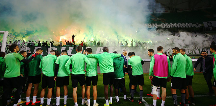 Atiker Konyaspor’umuz son çalışmasını basına ve taraftara açık yaptı