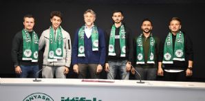 İttifak Holding Konyaspor’umuzda 3 oyuncuyla sözleşme imzalandı