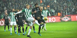 İttifak Holding Konyaspor’umuz Beşiktaş’a 1-0’lık skorla mağlup oldu