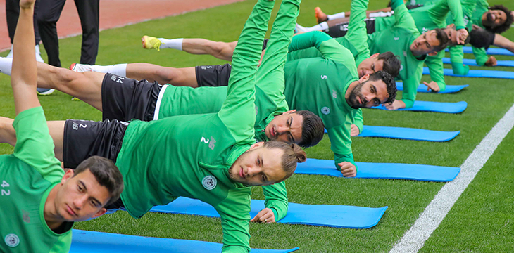 Giresunspor maçı hazırlıklarına devam ediyoruz