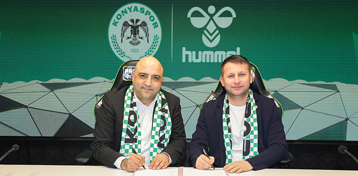 hummel ile forma ve ürün sponsorluk anlaşması imzaladık