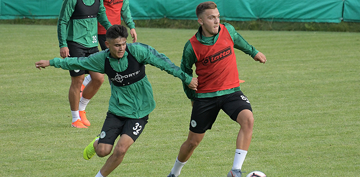 Çok çalışarak A Takım seviyesinde Konyaspor formasını giymek istiyorum