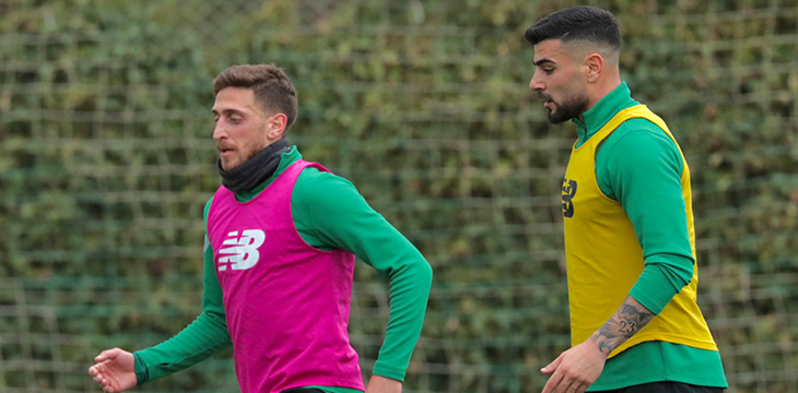 Gaziantep FK maçı hazırlıklarına devam ediyoruz