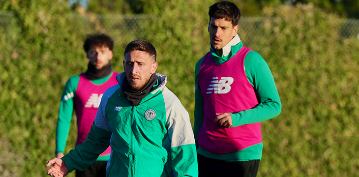 Hatayspor maçı hazırlıklarına başladık