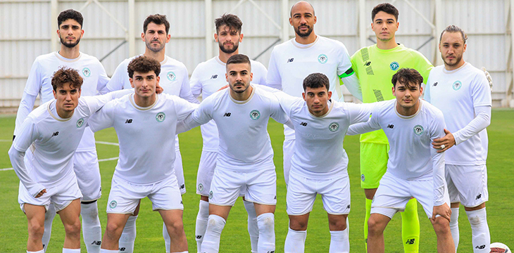 Hazırlık maçında Serik Belediyespor ile karşılaştık