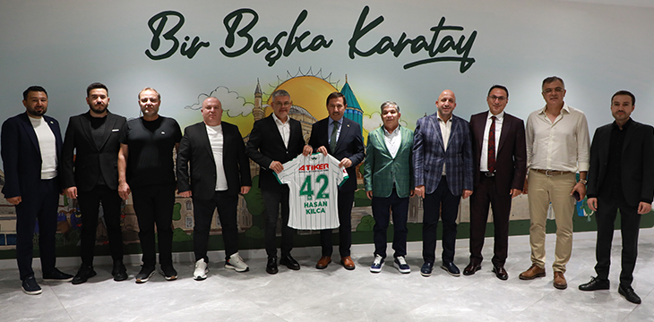 Karatay Belediye Başkanımızı ziyaret ettik