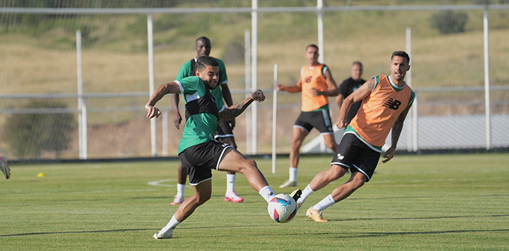 Günü çift antrenman ile tamamladık