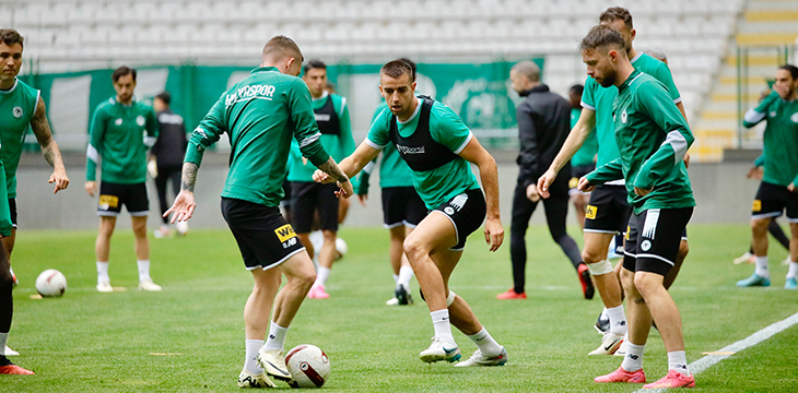 Samsunspor maçı hazırlıklarını tamamladık
