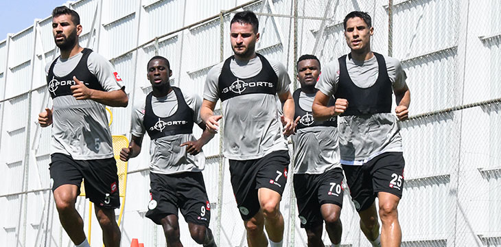 Oyuncularımız dayanıklılık koşu testinden geçti