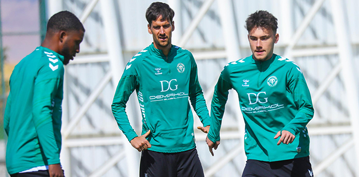 Galatasaray maçı hazırlıklarına devam ediyoruz