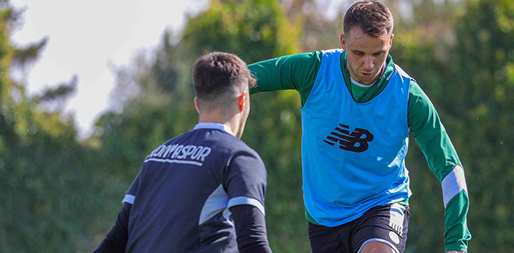 Trabzonspor maçı hazırlıklarına başladık