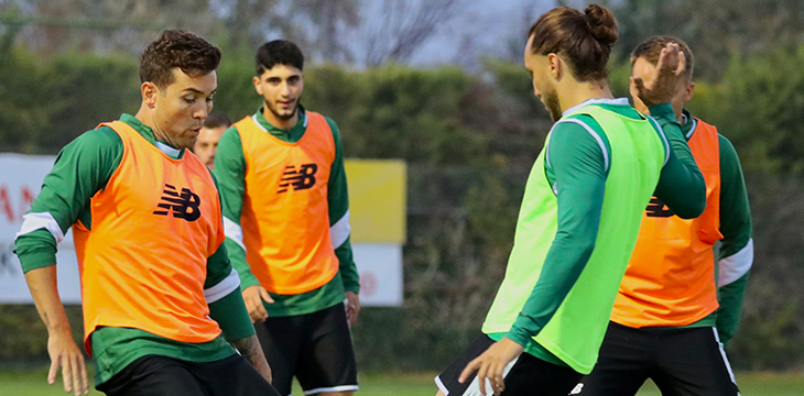 Adana Demirspor maçı hazırlıklarına devam ediyoruz