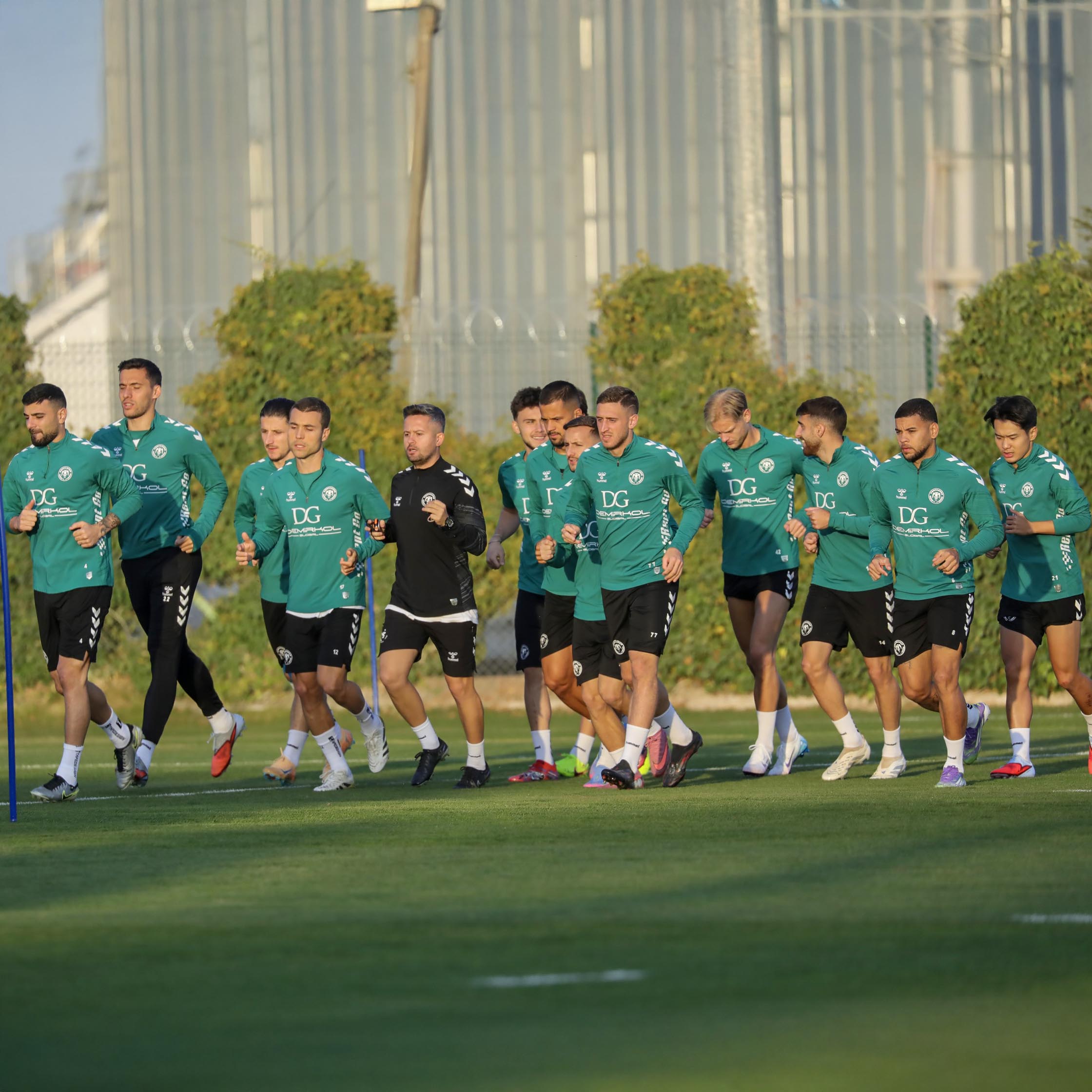 Fatih Karagümrük maçı hazırlıklarımız başladı