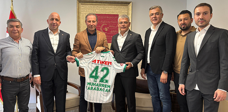 Konya Esnaf ve Sanatkarlar Odaları Birliği Başkanımızı ziyaret ettik